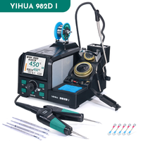 YIHUA 982D-I Digital Soldering Station Micro Soldering Tweezers Precision Welding BGA SMD Rework Station