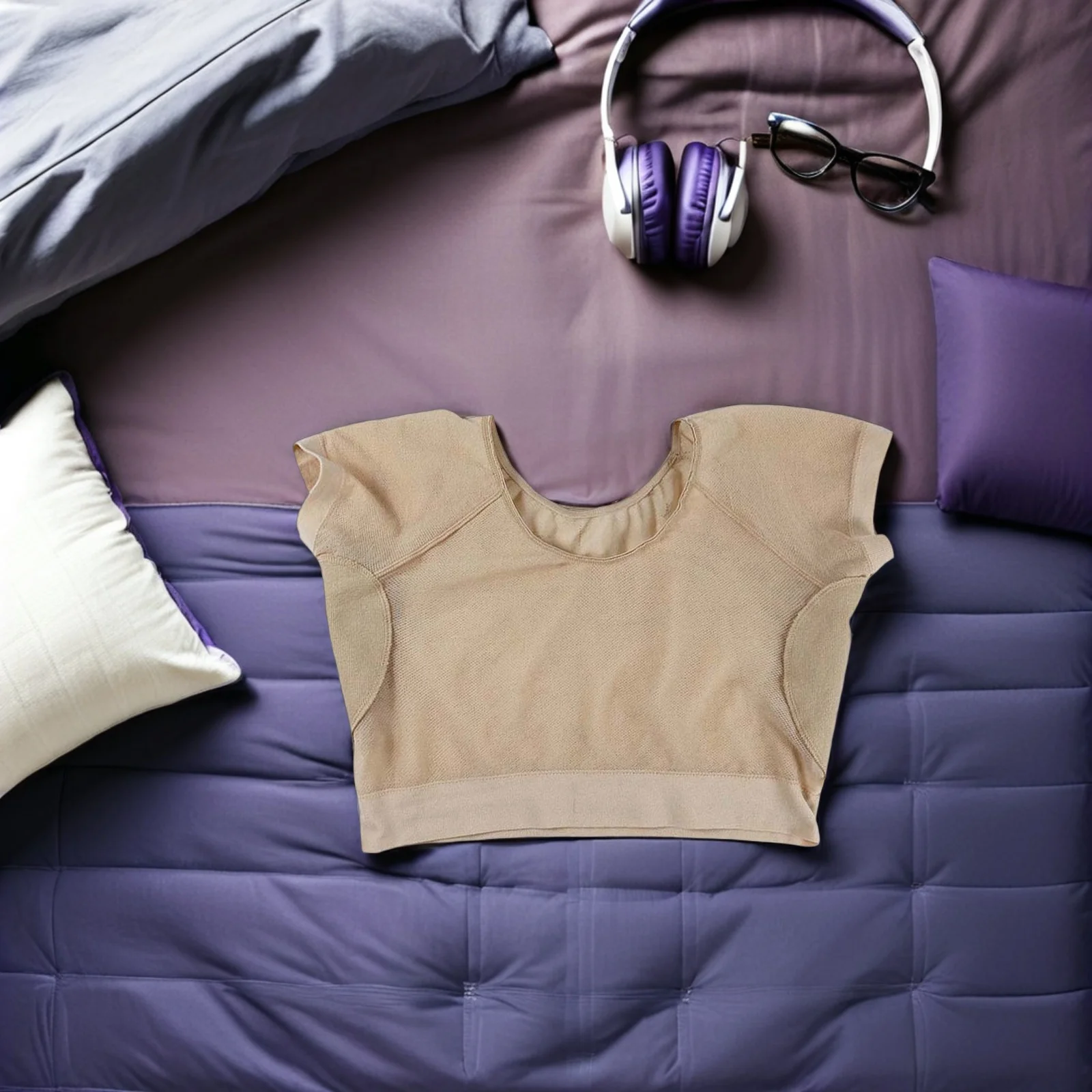 

Breathable Underarm Sweat Vest Comfortable Vest for Women Summer Workout Running Daily Use Women Supplies