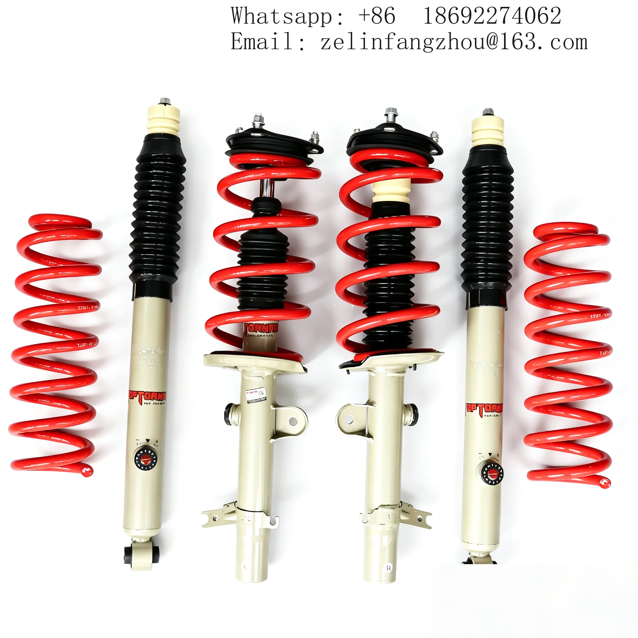 Soft Hard Adjustable Shock Absorber Suspension Kit for Haval DARGO SUV 4x4 Off Road Urban Dual Purpose Upgrade