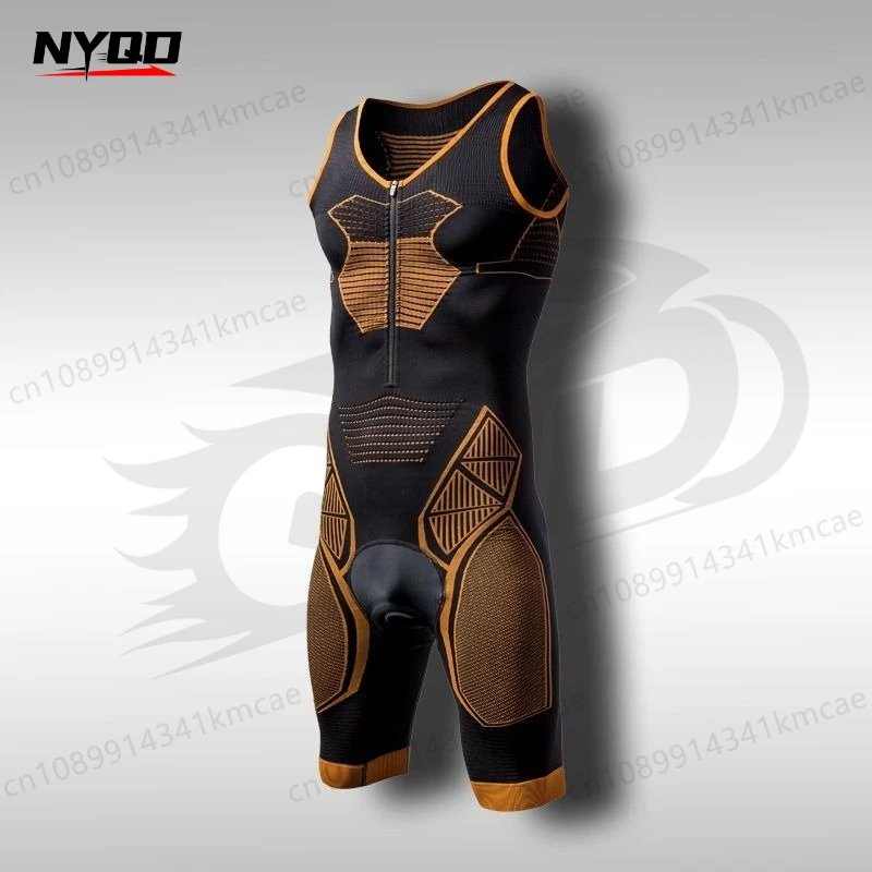 

Seamless Compression Clothes Motorcycle Riding Clothes Moisture Wicking Tight One-piece Clothes with Pads Muscle Protection