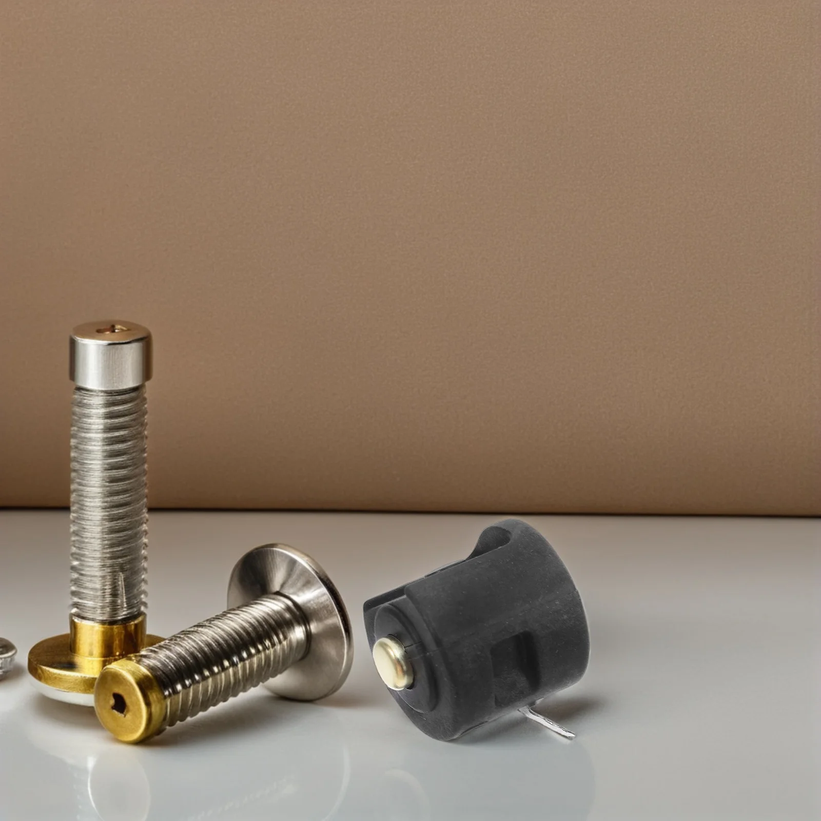 

12Sets Flashlight Switch Cover Small Metal Button End Cap Waterproof Dustproof Push Button Protector for Outdoor Use