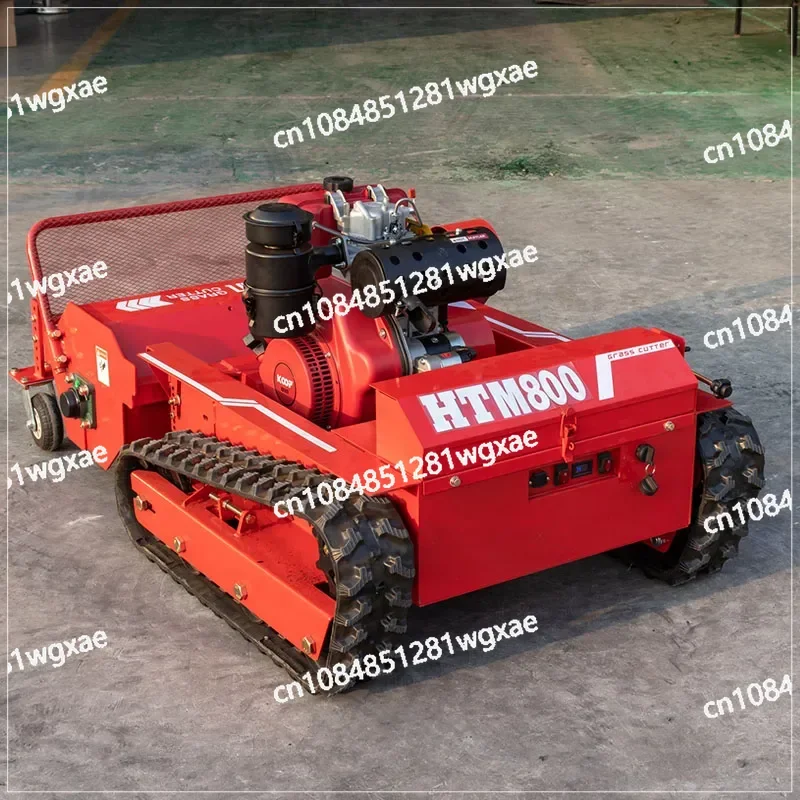 650W Brushless Motor Cutting Width 80Cm 100Cm 120Cm Remote Control Lawn Mower Home Use Grass Cutter