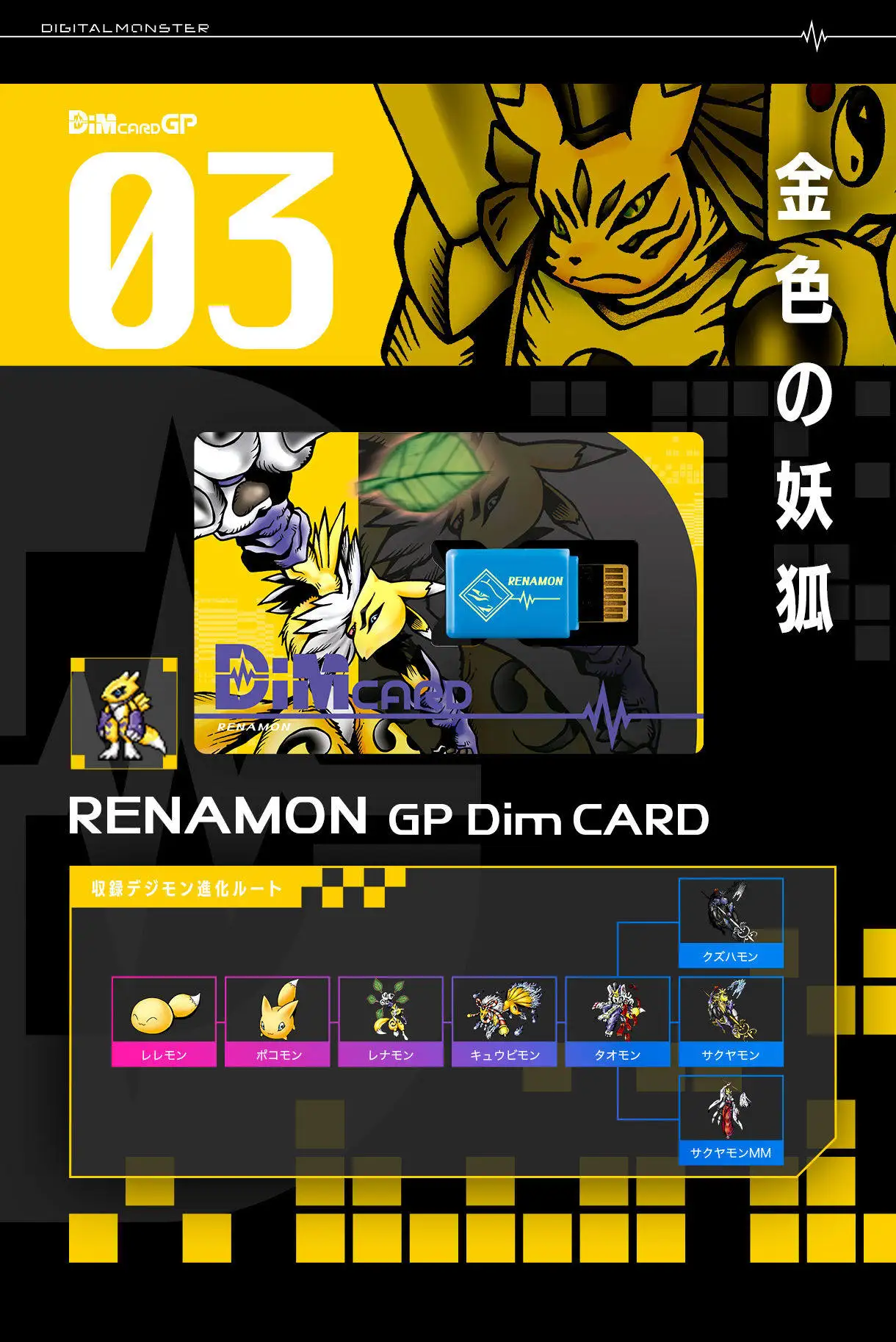 In Stock Bandai Digimon Dim Card For Vital Bracelet Series Unimon And Coredramon Evolution Line Linkable Virtual Pet Memory Card view 4