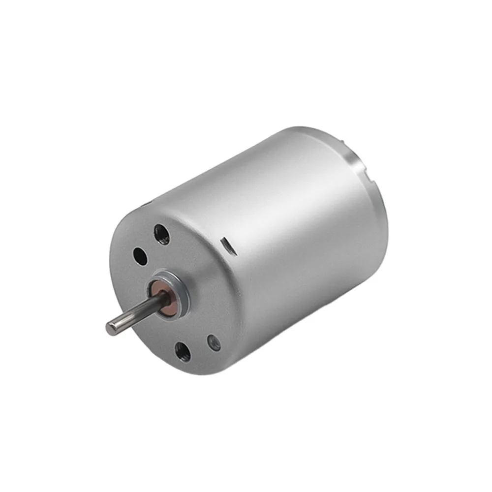 RF-370 DC Deceleration Motor High Power High Speed DC Motor 6V 12V 24V 6000RPM 8500RPM Speed Adjustable DC Motor