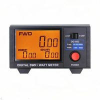 DG-503 Nissei Digital SWR/WATT POWER Meter 1.6-60MHz/125-525MHz for Two-way Radios Walkie Talkie Mobile Transceiver