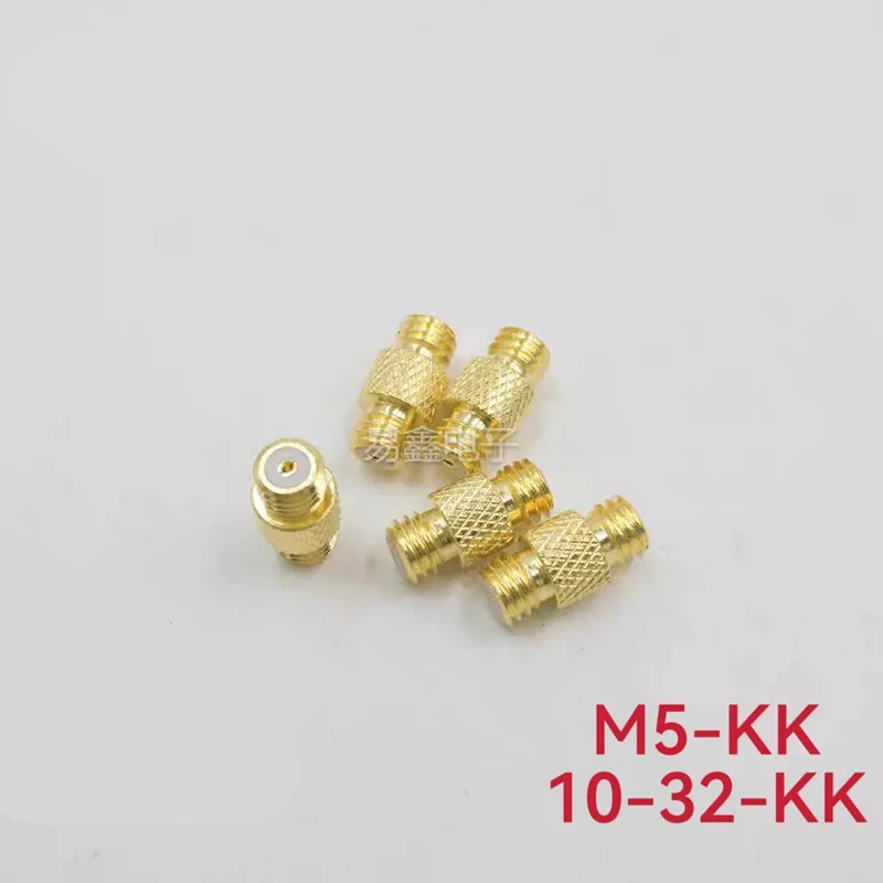 1PCS L5-KK10-32 tooth M5-KKM5 two-way M5 dual female head M5 sensor dual female head M5 connector dual female head