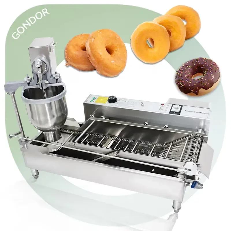 YWM Certificate Ss1200 Manual Expert Breakwater Vend Mini Steel Automatic-donut-machine Make Glazer Jam Donut Form Machine
