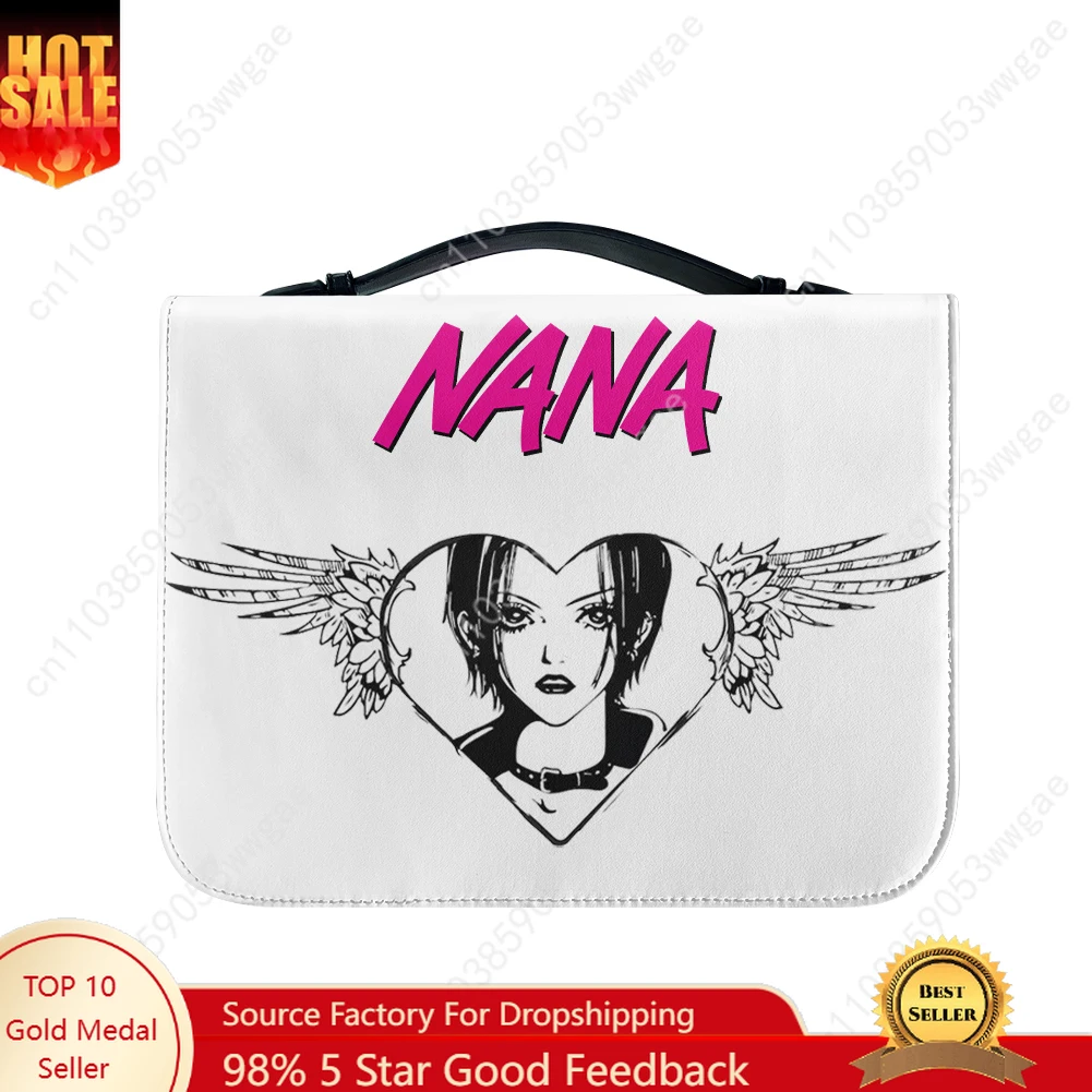

NANA Anime Bible Bags Christian Gifts Personalized Covers Bible Pack Waterproof Leather Bag High Quality Pockets Package Case