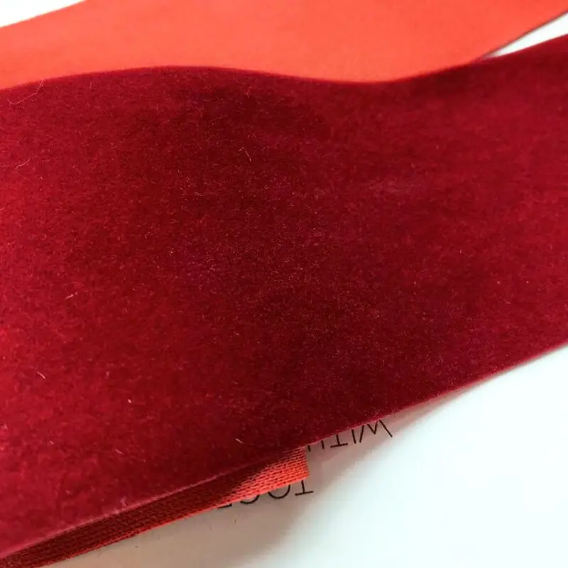 10 Yards 40MM 60MM Diamond Velvet Solid Color Ribbon DIY Handmade Materials Headwear Hair Bows Clothing Shoes Accessories Crafts