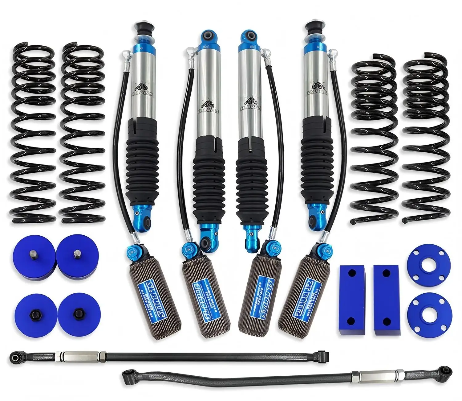 

Jimny Samurai Adjustable Nitrogen Shock Absorber Two Inch Lift Kit for Pickup Off-Road Modification