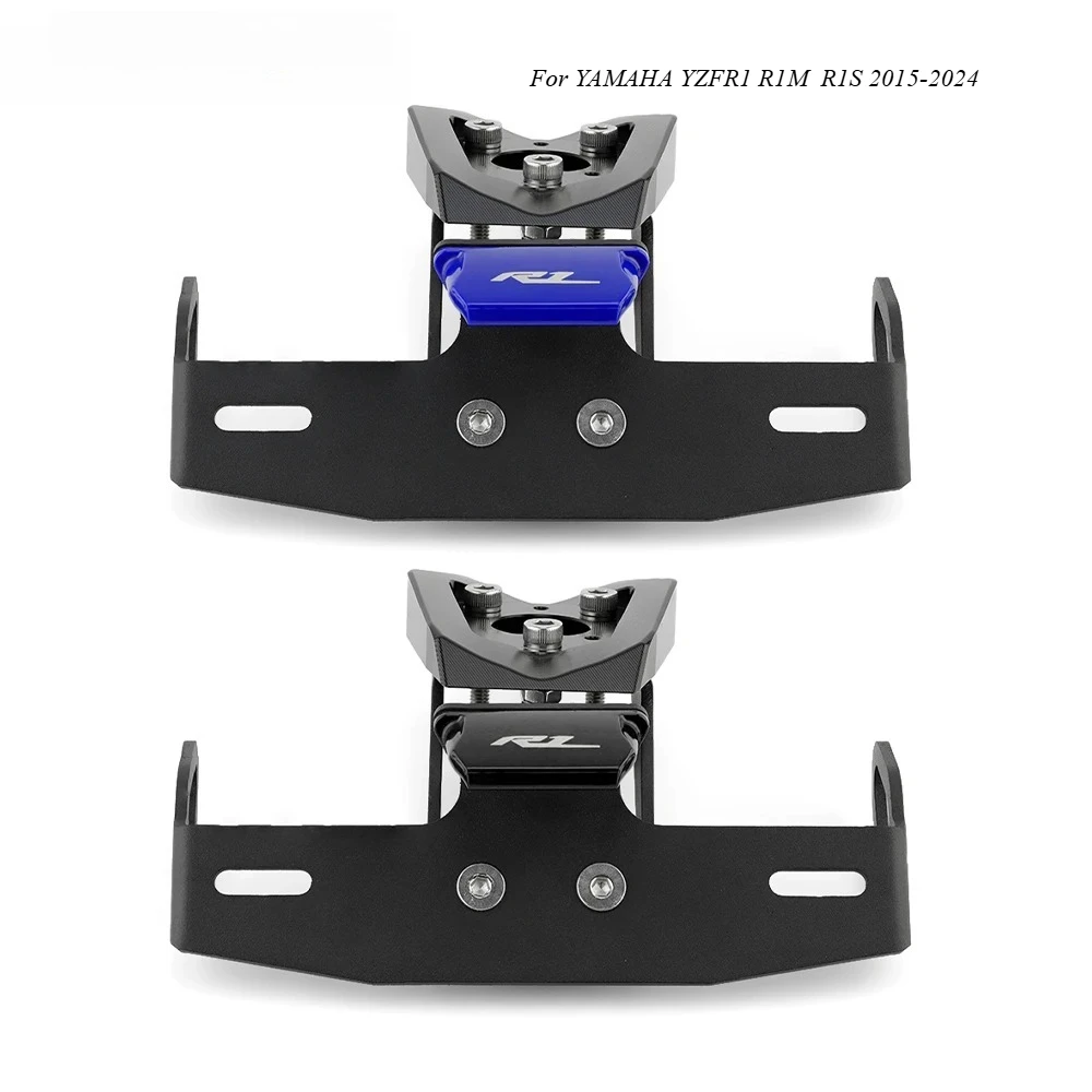 

Держатель номерного знака, светодиодный светильник для YAMAHA YZF R1/M/S R1M R1S 2015-2024 YZFR1M 2021, аккуратное крыло мотоцикла, элиминатор YZFR1