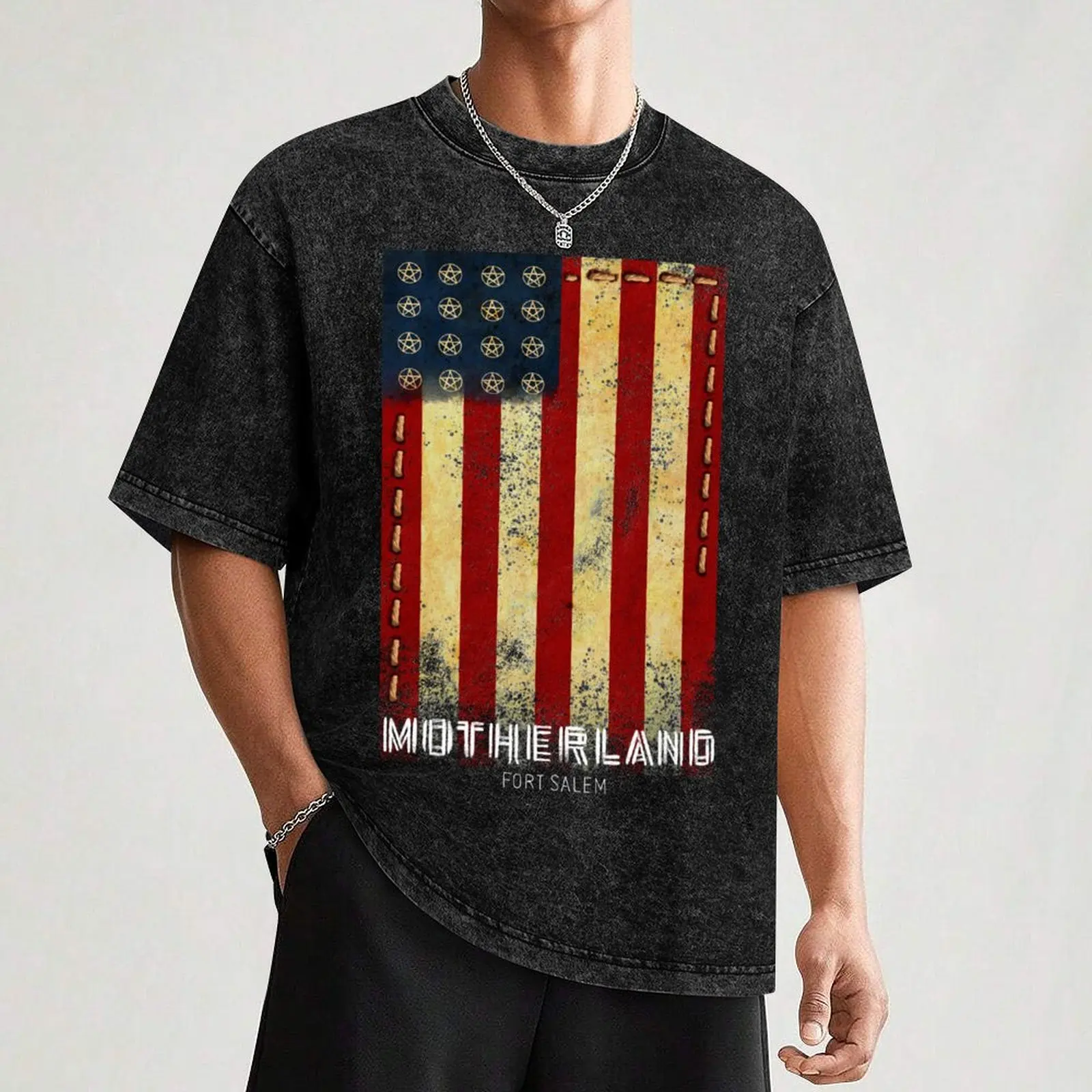 Motherland Fort Salem - Fan art T-Shirt heavyweights anime figures slim fit t shirts for men image 3