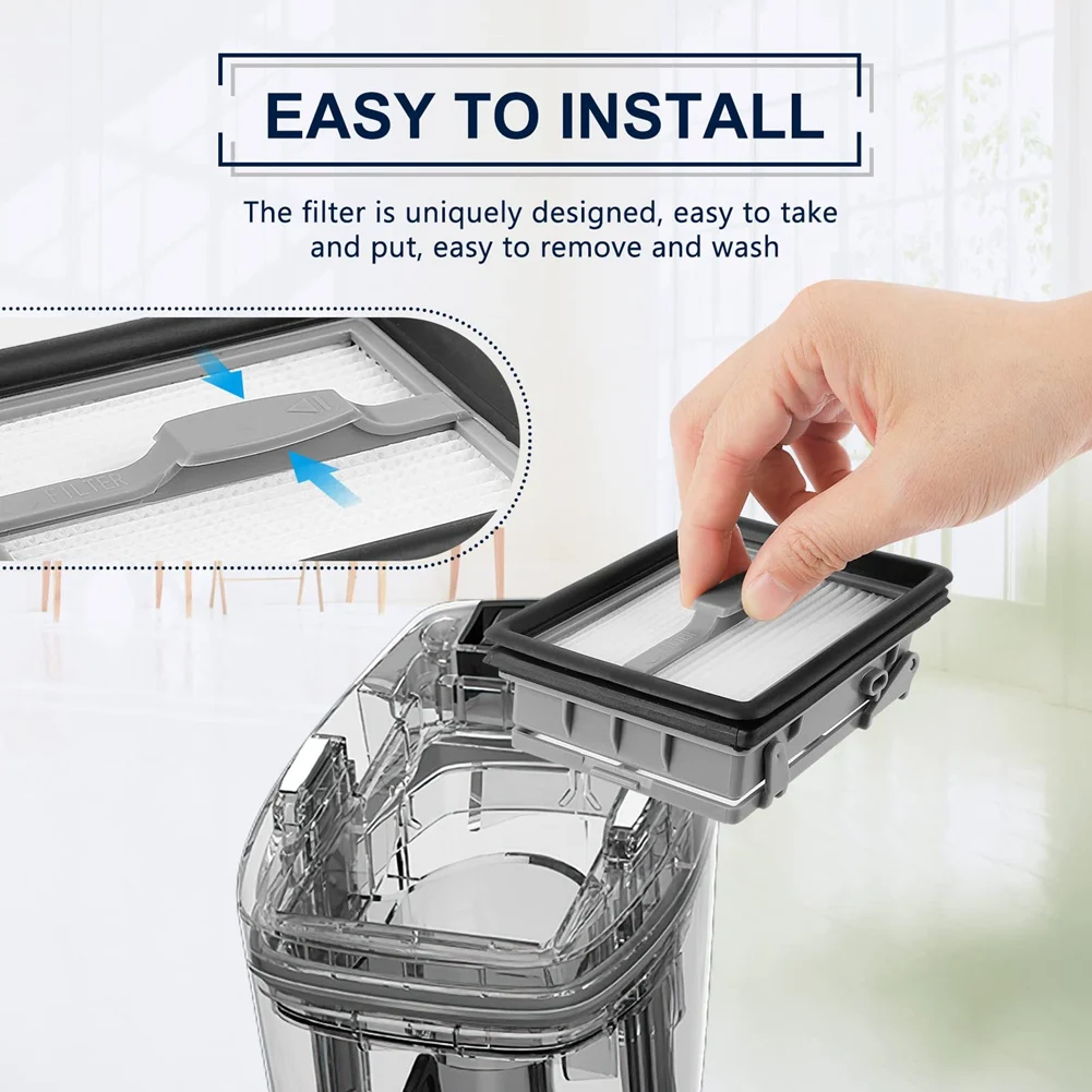 Filter HEPA pengganti kompatibel untuk X7 3350F 2832Z 2955Z Aksesori penyaring vakum