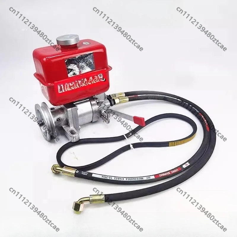 Two-Way Hydraulic Power Unit Gear Pump Oil Pipe Kit for Wood Splitter & Hydraulic Press