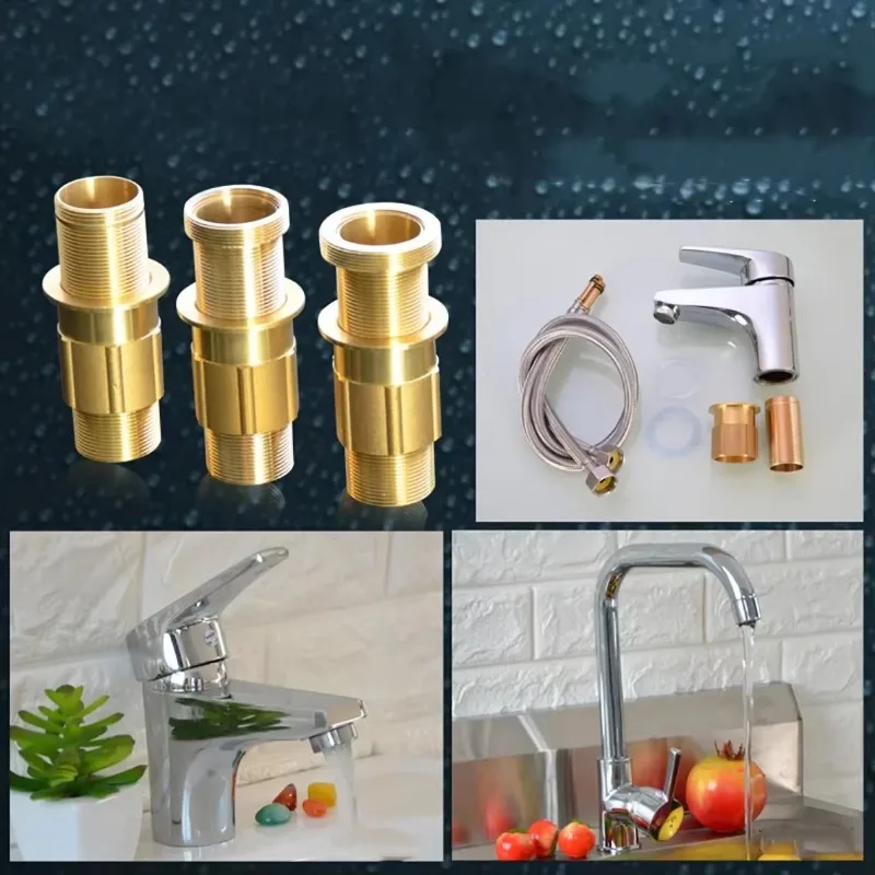 Hot And Cold Water Tap Fixing Bracket, Sink Tap Extension Fixing Foot, Widened Base Plate
