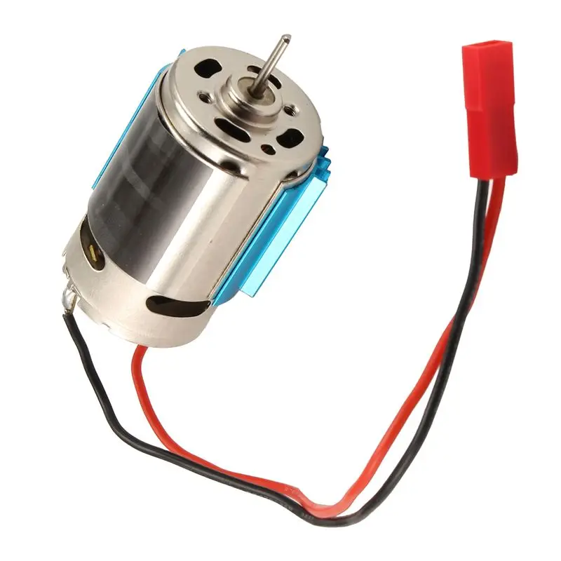 YSUN-Brushed RC Electric Motor 380 With JST Plug And Heat Sink For Traxxas 7075 Titan RC Car Model Universal 28T