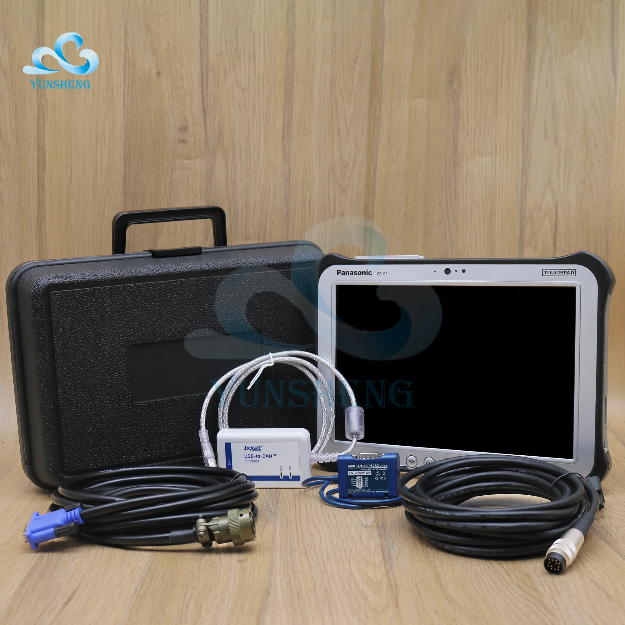 For MTU (USB-to-CAN) New version 2.74 Diagnostic software COMPACT IXXAT Truck Diagnostic tool Diesel engine scanner tool