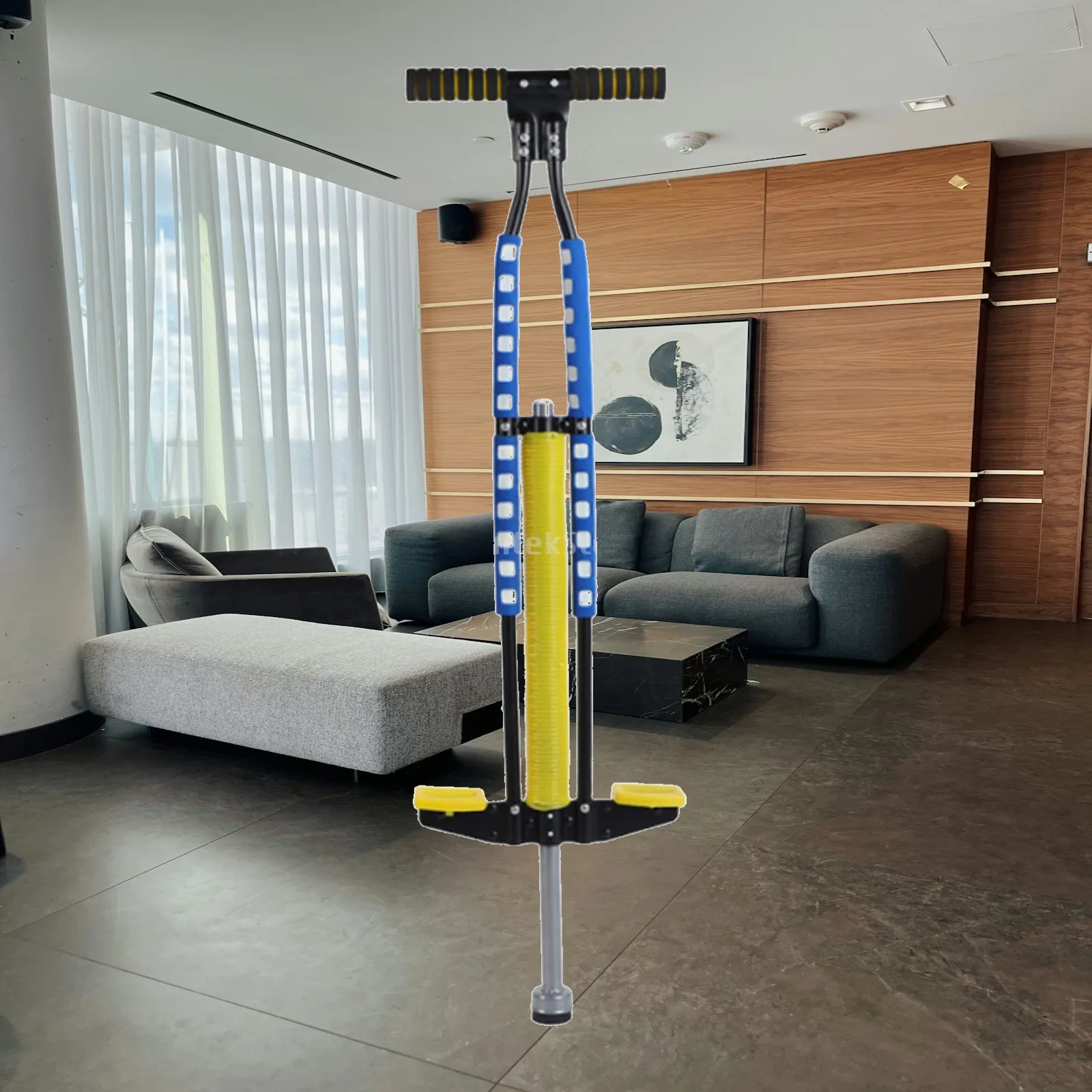 Pogo Stick for Kids Ages 6 Plus Soft Foam Handle Outdoor Jump Toy Sturdy Anti Slip Base Exercise Gift for Boys Girls