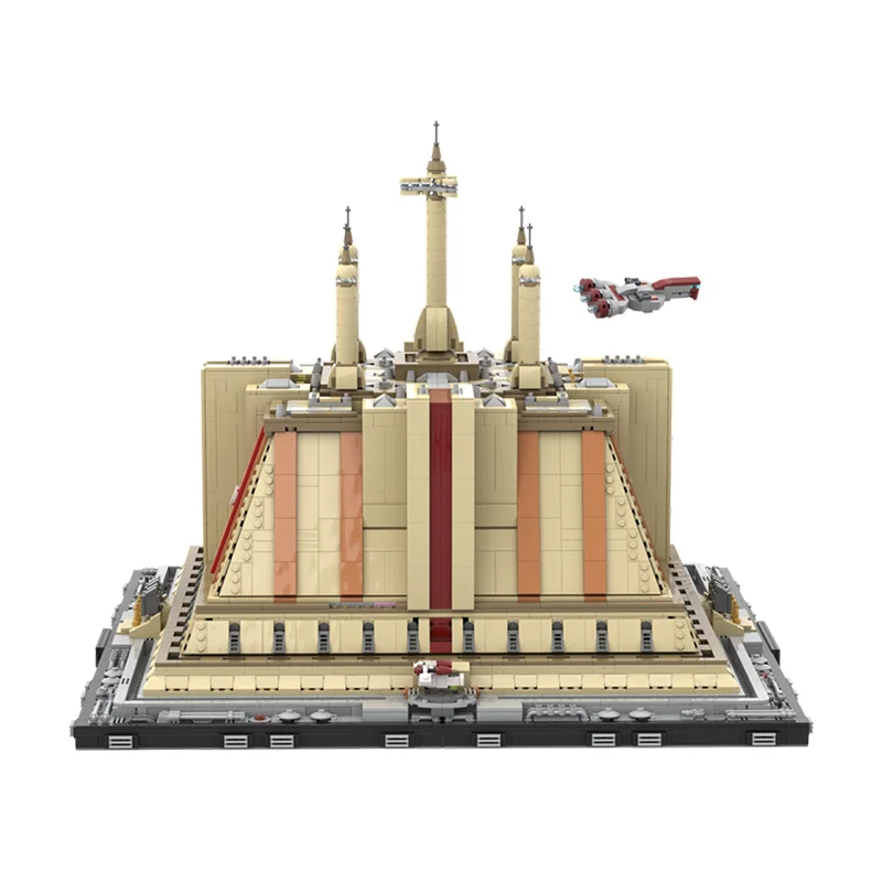 8480피스 MOC 스타터 배터리 제다이 사원 코루산트 마스터 빌더 메가 팰리스 DIY 모델 빌딩 블록 생일 선물 장난감