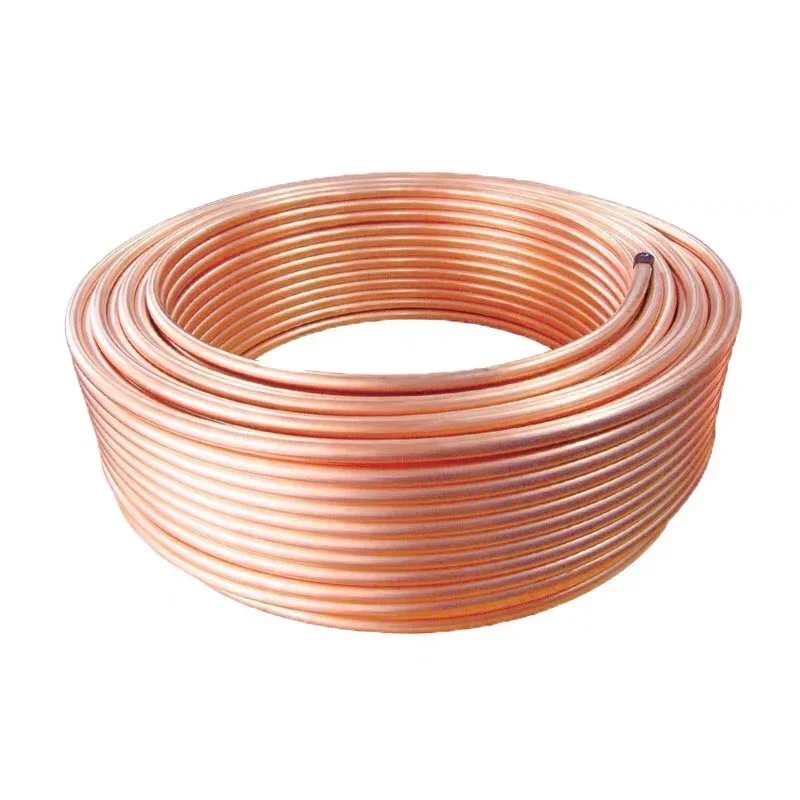 1-10Meter Soft Copper Tube Coil OD 1.6/1.8/2/3/4/5/6/8/9/10/12mm 99.9%Pure Coppers Wire Pipe Air Conditioner Cooling DIY Crafts