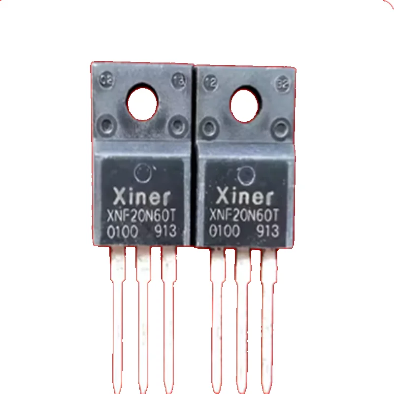 5PCS-20PCS XNF20N60T  TO220F 20A 600V IGBT power devices have higher current capacity and are used in high-power scenarios