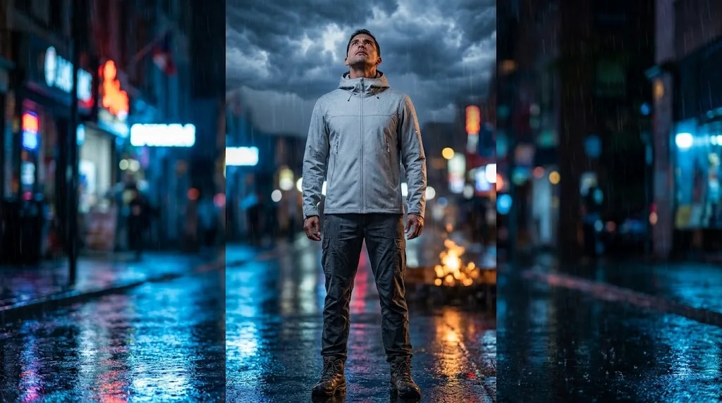 Men Women Hooded Softshell Jacket Windproof Water-Resistant Breathable Outdoor Trekking Camping Coat Luxury Durable