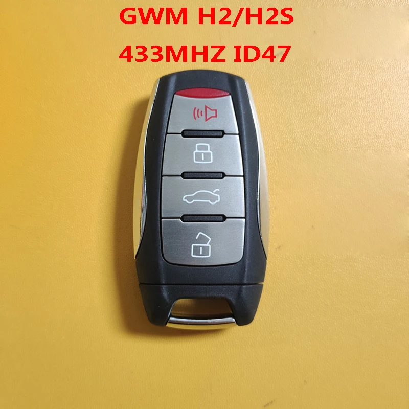 Car Smart Remote Key 433Mhz for Great Wall GWM Haval Jolion H6 F7 F5 H7 H8 H9 H2 H2S Poer F7X Car Keyless Intelligent Remote Key