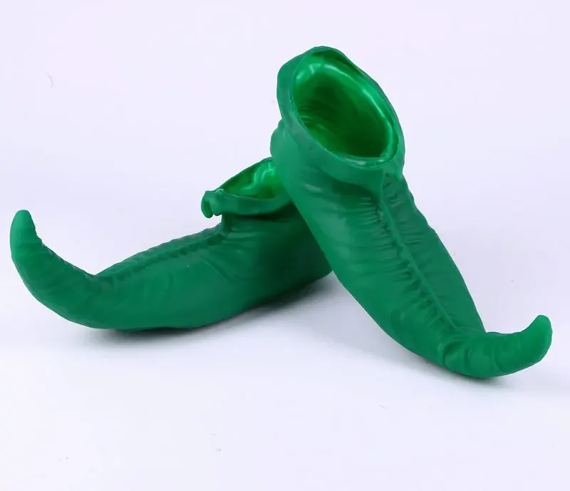 Halloween Party Erwachsene Kostüme Cosplay Kleid Clown Schuhe Joker Spitze Schuhe Elf Latex Schuhe