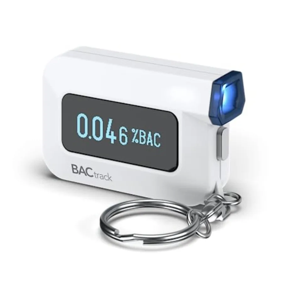 

BACtrack C6 Keychain Breathalyzer Professional-Grade Accuracy Optional Wireless Smartphone Connectivity Compatible w/ Apple iPh