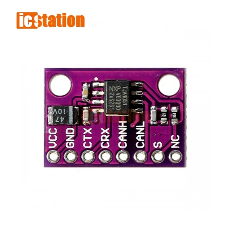 CJMCU-1051 TJA1051 Высокоскоростной модуль приемопередатчика CAN с низким энергопотреблением 3 В-5 В Замените TJA1050