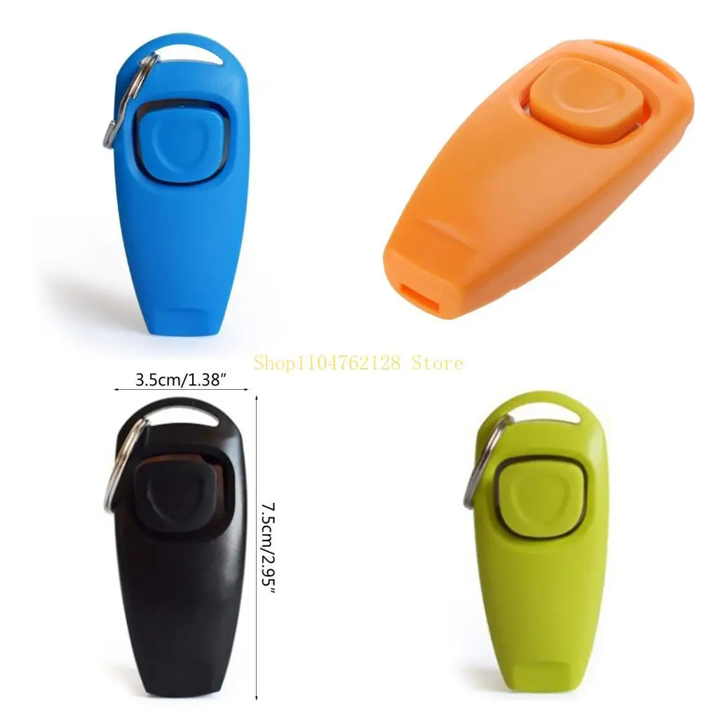 Clicker Training for Dogs Pet Training Clicker with Keyring Dog Clicker Easy to Use for Behavioral Training best sale