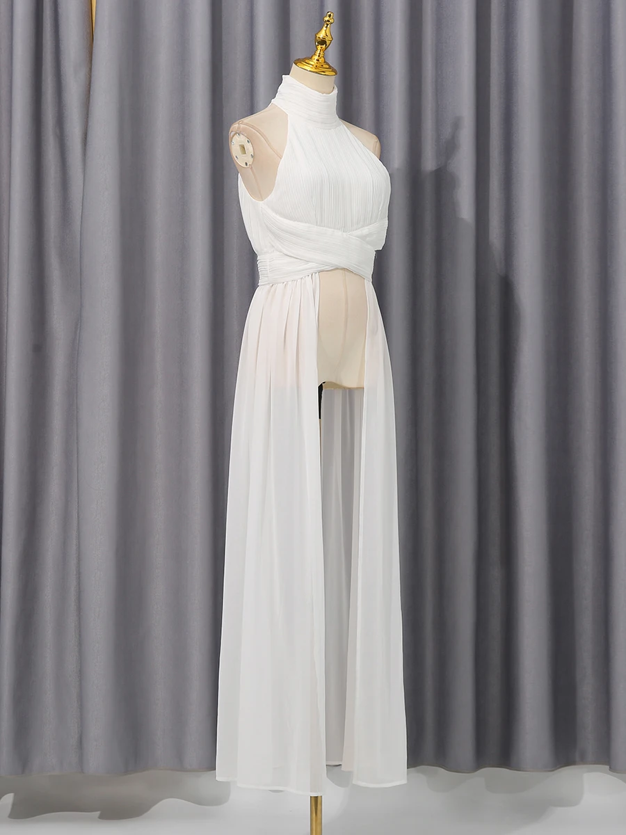 VGH Solid Slimming Temperament Blouses For Women Stand Collar Sleeveless High Waist Irregular Designer Shirts Female Fashion New