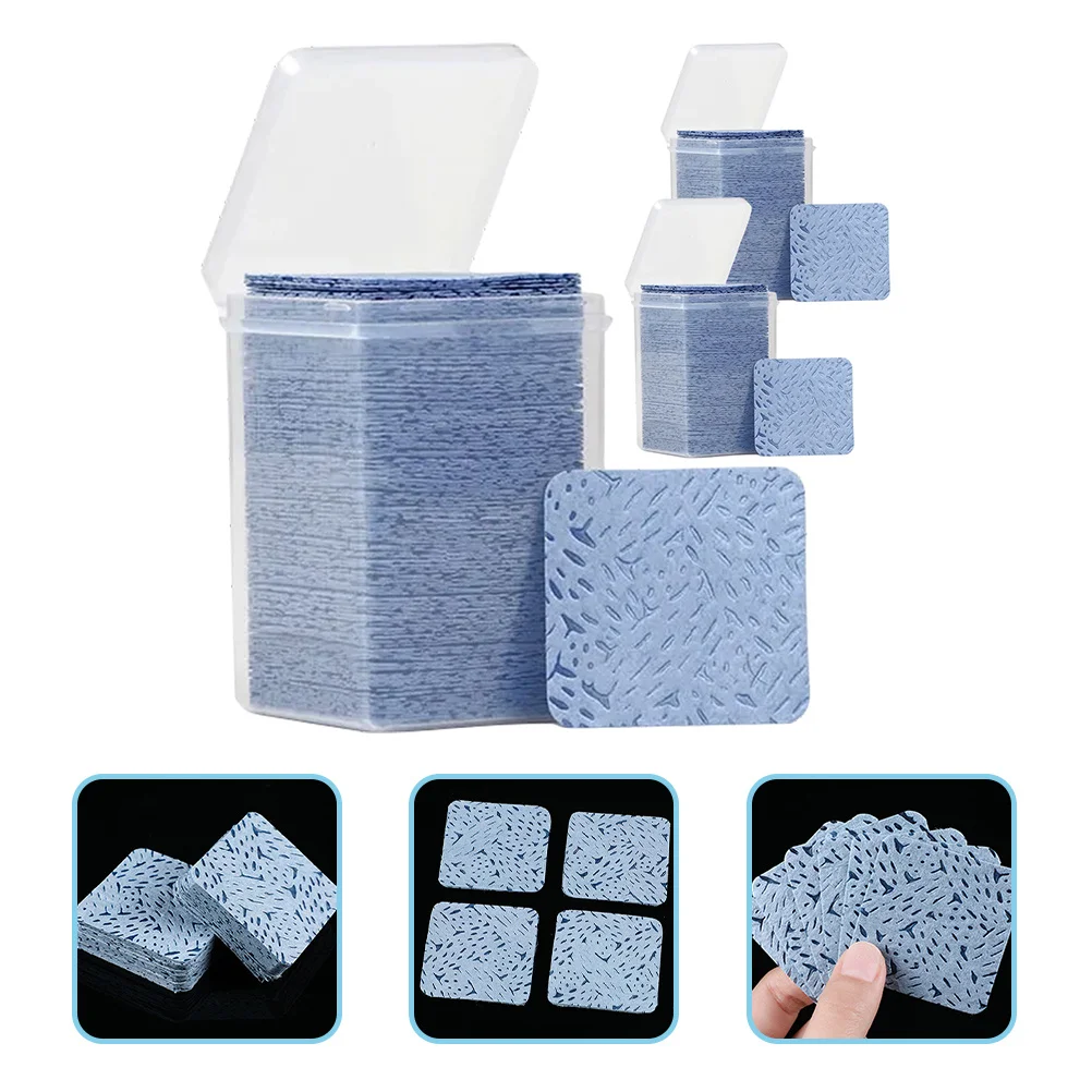 Chusteczki do przedłużania rzęs, płatki do czyszczenia kleju, 3 opakowania, płyn do zmywania lakieru do paznokci, profesjonalne artykuły do salonów, chusteczki do przedłużania rzęs