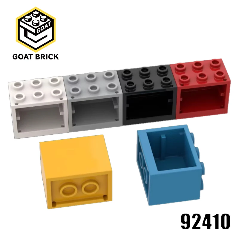 10Pcs MOC Parts 92410 Cupboard 2 x 3 x 2 Compatible Bricks DIY Assmble Building Blocks Particle Puzzle Brain Toy