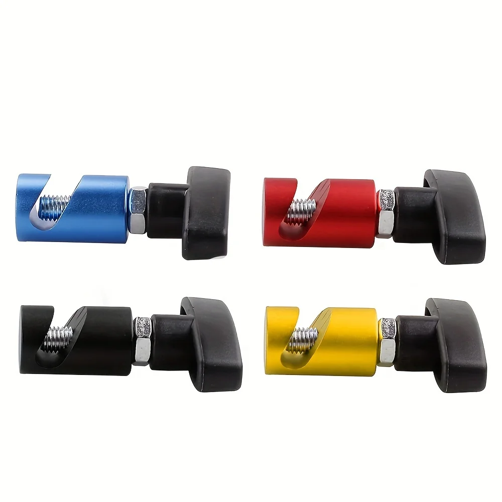 1 aluminum car engine hood bracket luggage compartment air pressure anti slip engine hood lifting support rod fixing clip