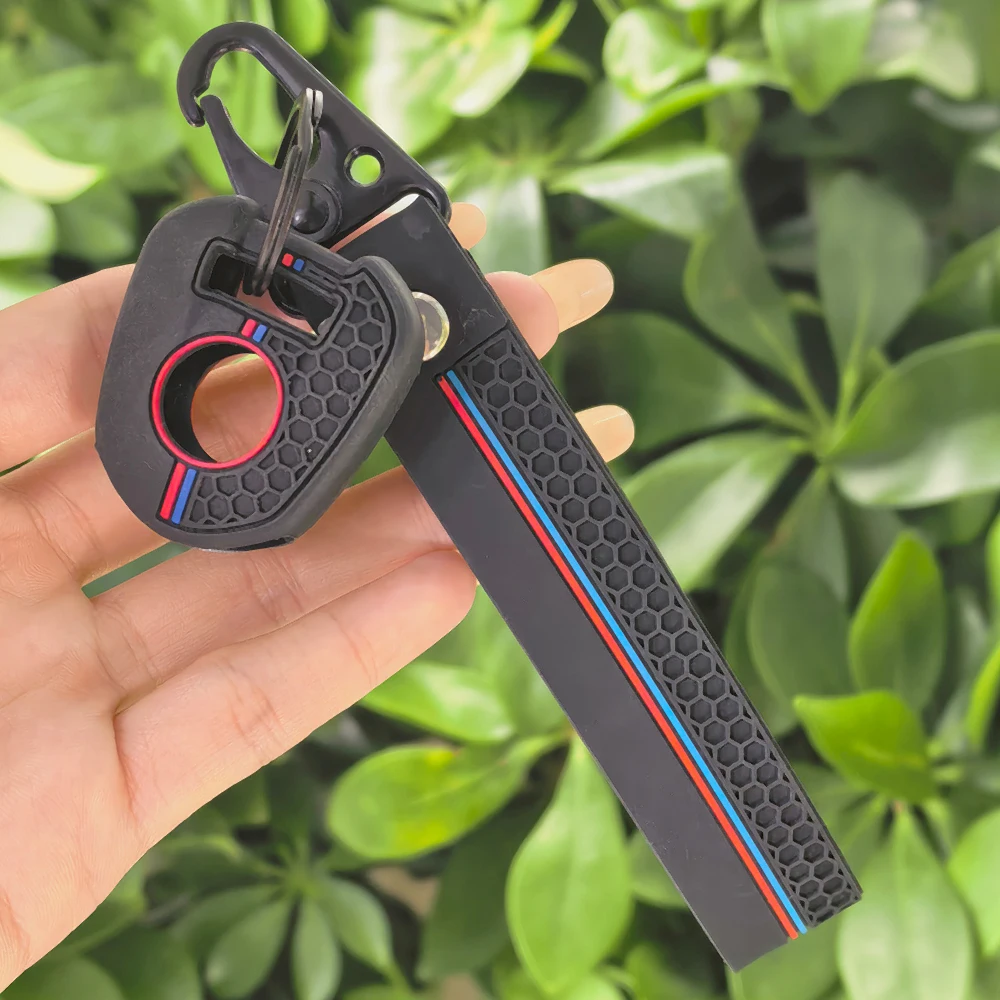 For HONDA CB650R CB 500X CBR650R CBR 600RR 1000RR CBR 500R 600F 1000RR 250RR Motorcycle Key Case Key Shell Cover Key Ring Chain