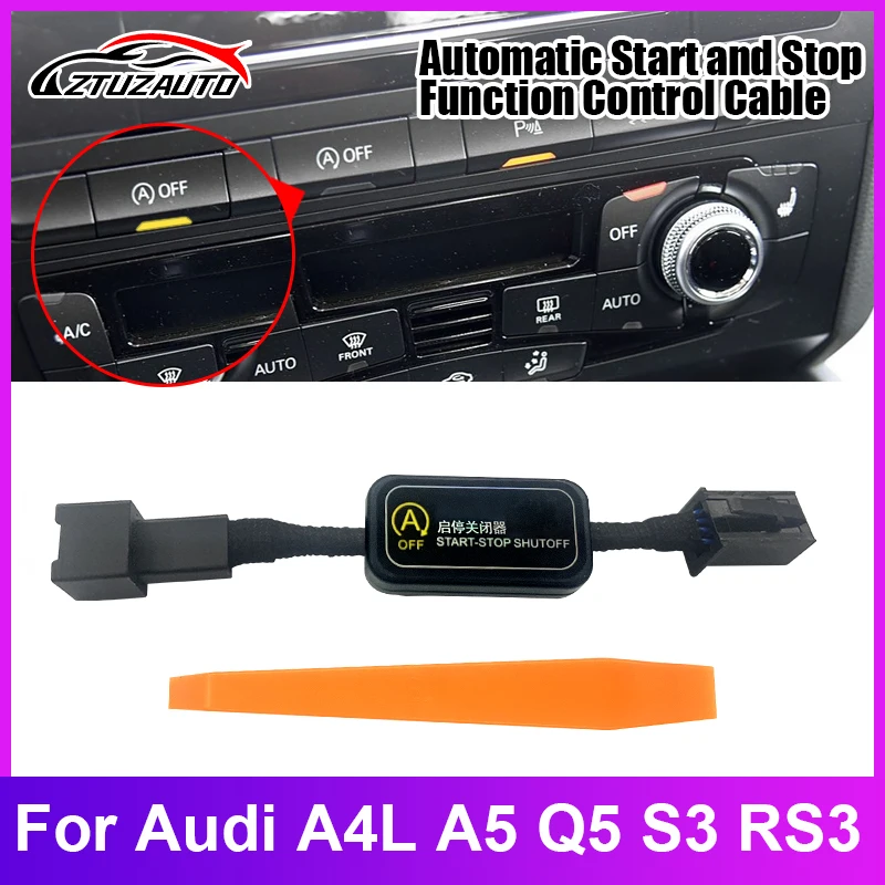 

Auto Accessorie Start Stop Engine Smart off Canceller Delete Eliminator Disabler Device Control Plug for Audi A4L A5 Q5 S3 RS3