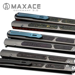 Maxace Covenant 3.0  Folding knife pocket knife camping portable outdoor fruit knife Survival Self-defense Collection And Gift