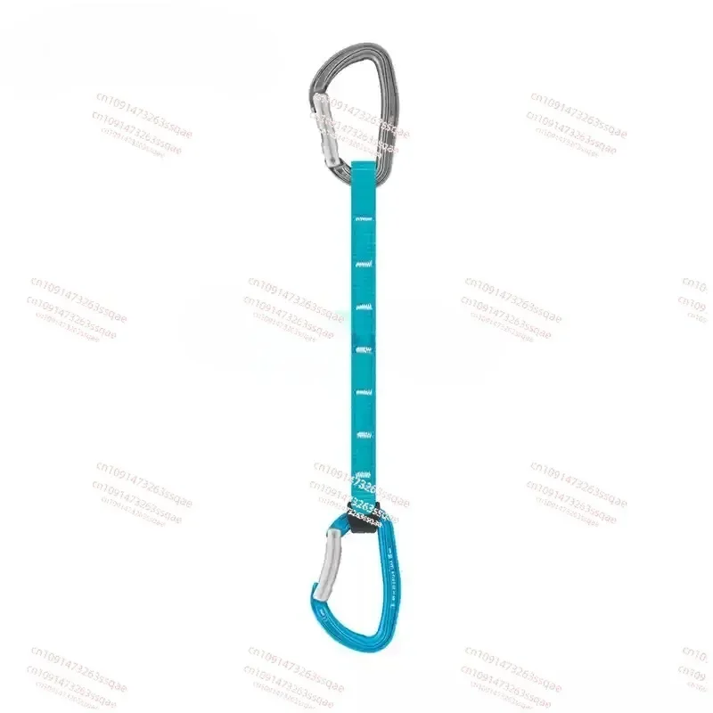 M060LC Rock Climbing Supplies Mountaineering Ice Climbing Quick Hanging Loose Lock Exploration Cave Straight Door Quick Hanging