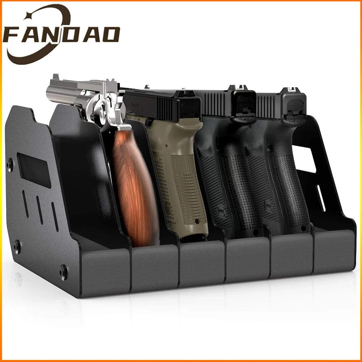 

FANDAO Gun Rack for Pistol Soft Foam Pistol Holder for Gun Safe Cabinet Storage Handgun Stand Handgun Rack Stand Display Holder