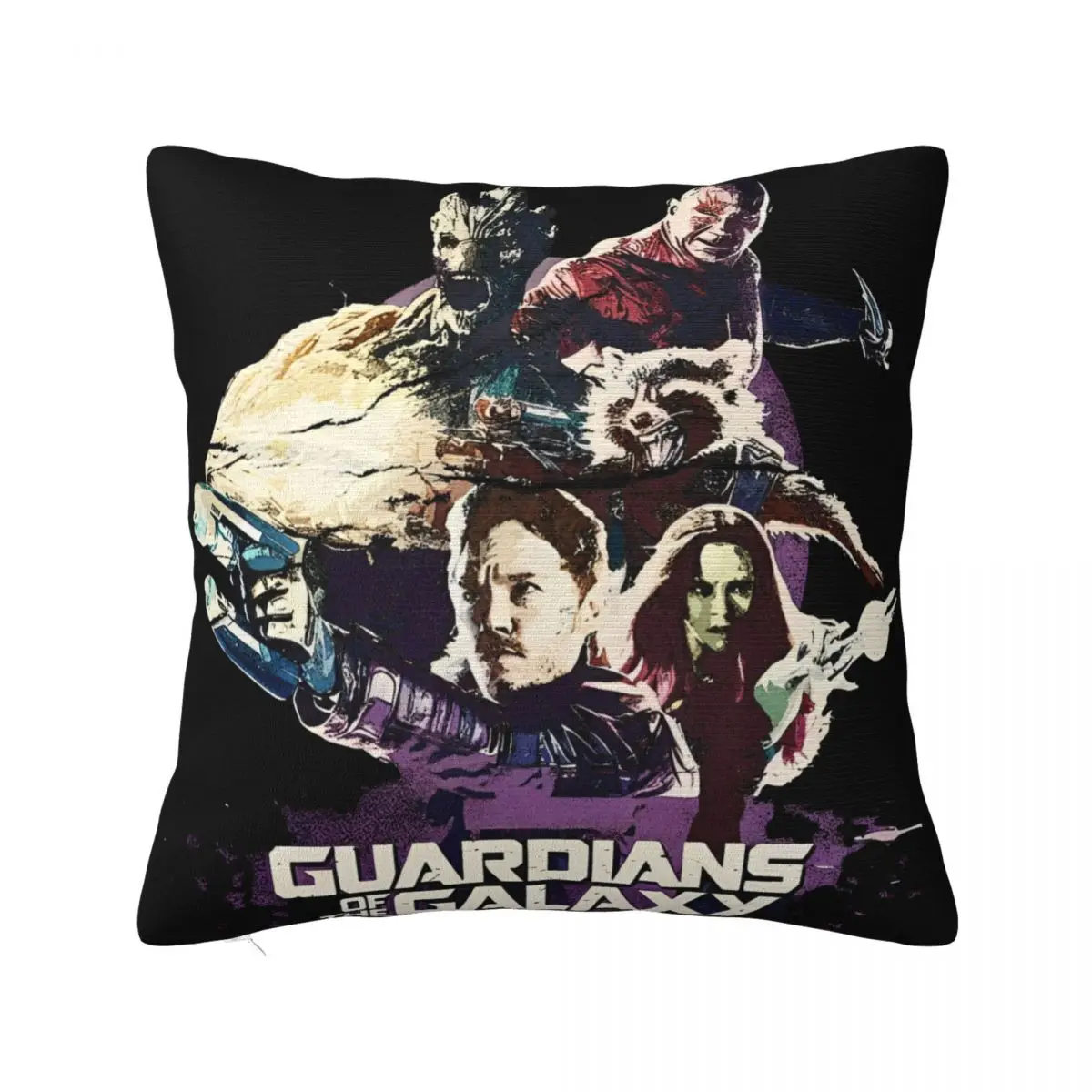 Decorative Pillowcases Guardians Of Galaxy Squad Accessories Home Pillow Case Cover Square Multi-Size Dropshipping