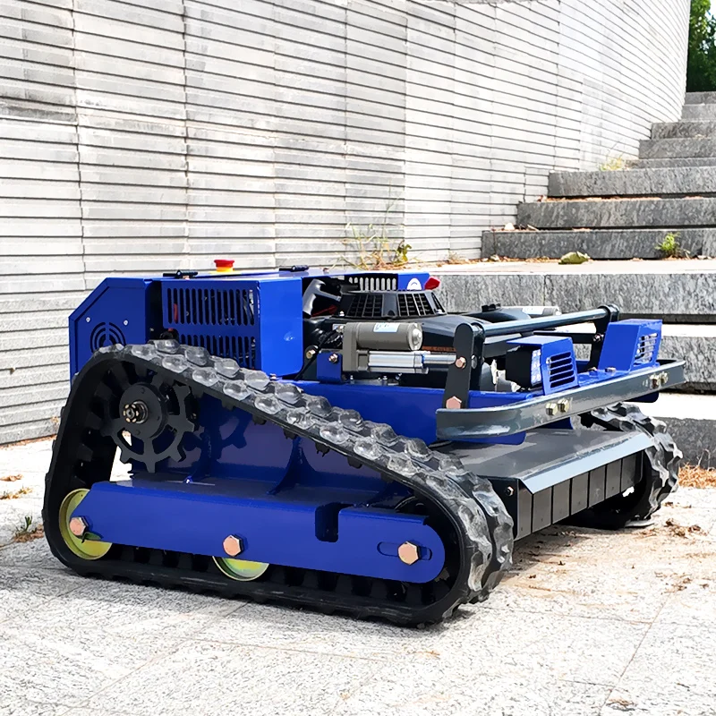 جزازة العشب خفيفة الوزن مخصصة يتم التحكم فيها عن بعد، روبوت جزازة العشب بدون دوران لجميع التضاريس، شهادة CE/EPA المزدوجة