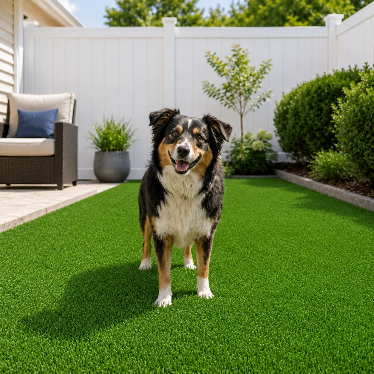Artificial Grass Turf Roll 4FT X 15FT / 20FT / 25FT / 30FT / 35FT / 40FT, 0.3 Inch Pile Synthetic Lawn, 60-160 Sq.Ft. Artificial Turf for Backyard, Patio, Garden, Balcony & Outdoor Landscaping