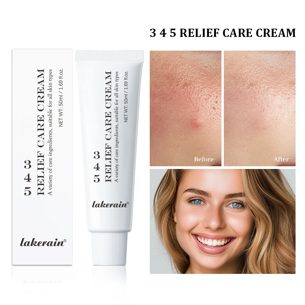 345 Relief Cream Moisturizing Solve Blemishes Nourish The Skin And Provide Soothing Care Face Lifting Beauty Skin Care Product