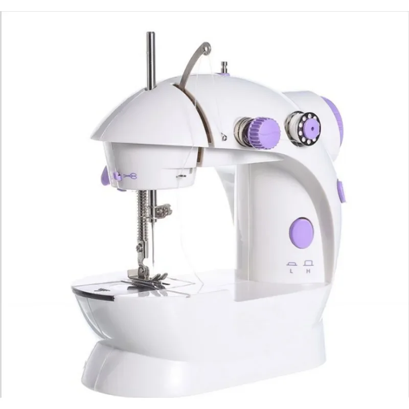

202 Household Mini Sewing Machine Small Automatic Multifunctional Miniature Desktop Electric Sewing Machine