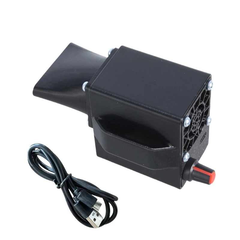 BBQ Air Blower Carbone Ventilatore Portatile Barbecue Ventilatore Elettrico per Grill Trekking Campeggio