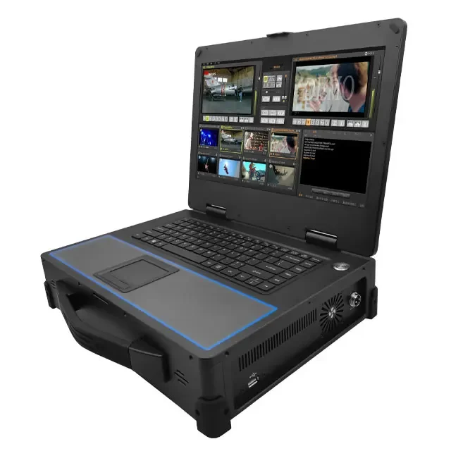 New Design rugged computer with 2 Speakers & computer case rugged