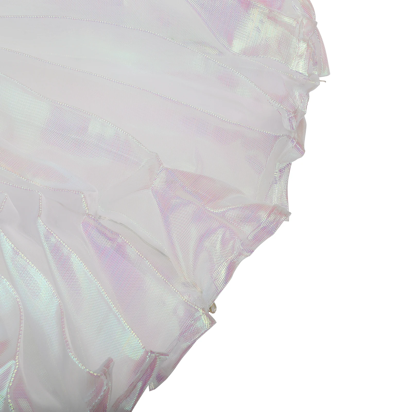 أجنحة رقص على شكل فراشة مضيئة بإضاءة LED، رأس رقص شرقي فلوري متعدد الألوان بطول 145 سم، لارتفاع 160-178 سم