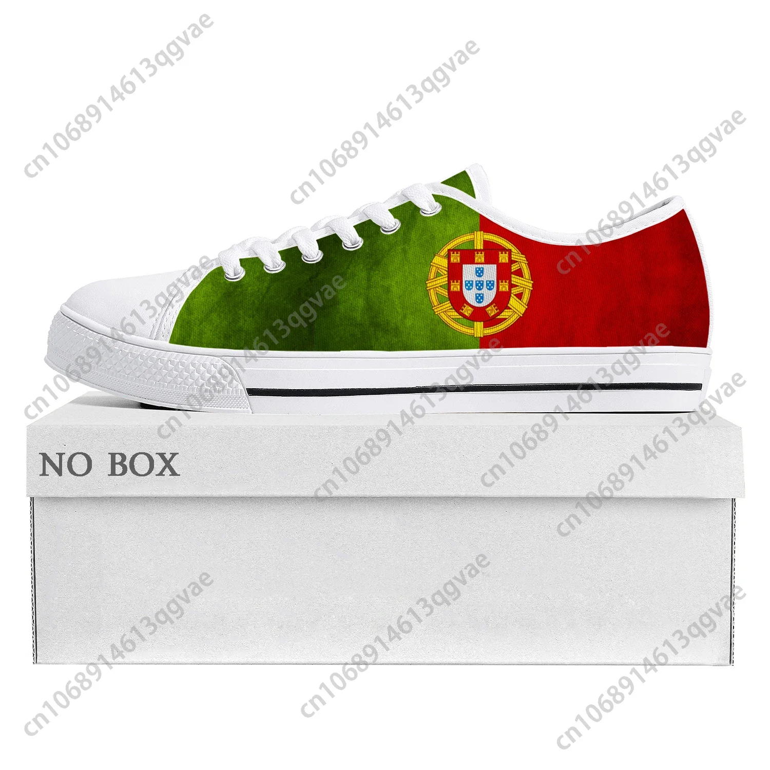 

Portugal Flag Low Top High Quality Sneakers Mens Womens Teenager Canvas Sneaker Portugal Prode Casual Couple Shoes Custom Shoe