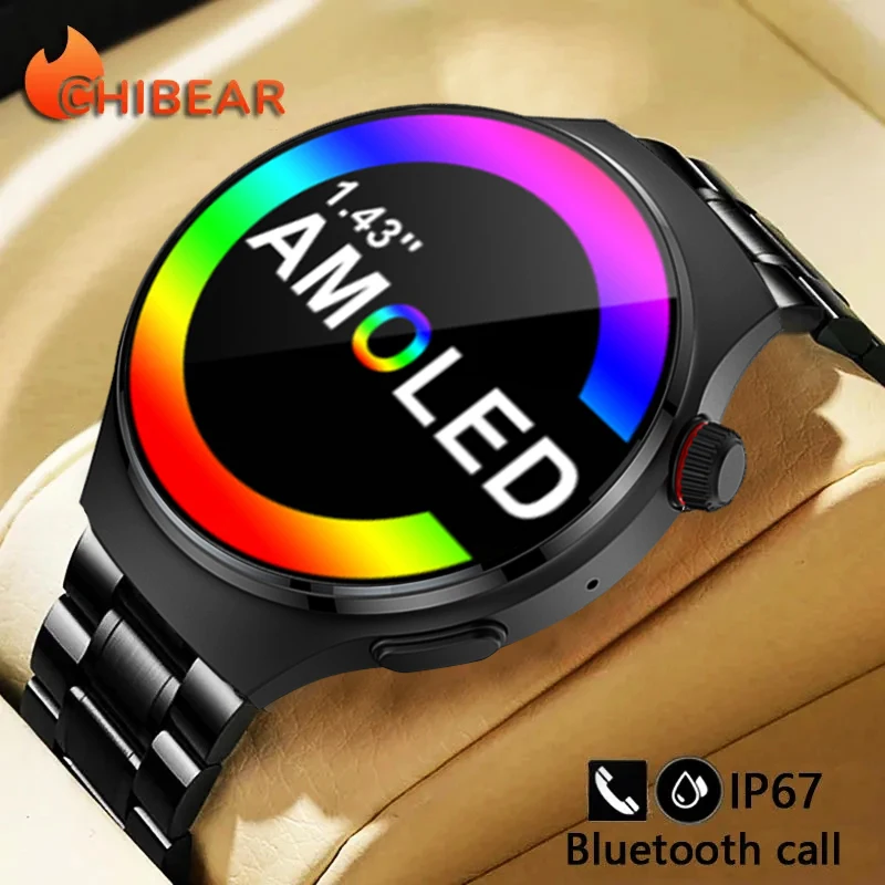 2024 New Smart Watches Men HD Screen Heart Rate Bluetooth Call IP68 Waterproof SmartWatch Women For Android IOS NFC Smart Watch